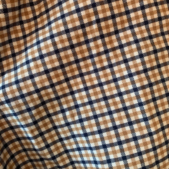 Navy and gold paper bag pants! Like new! - Picture 3 of 3